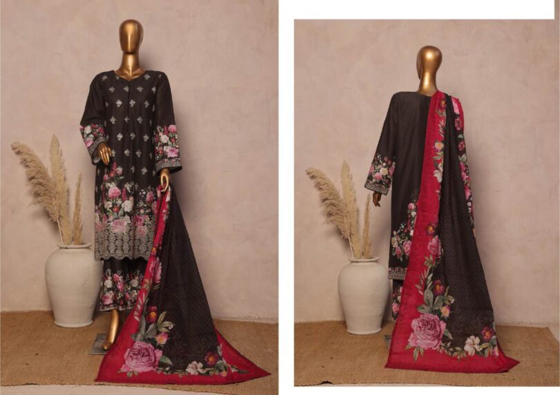 BIN SAEED RONAQ-E-EID EXCLUSIVE EMRBOIDERED - Image 2